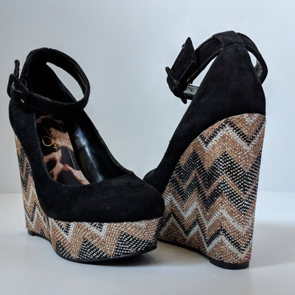 Jessica Simpson wedges